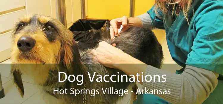 Dog Vaccinations Hot Springs Village - Arkansas