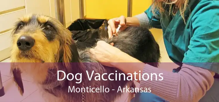 Dog Vaccinations Monticello - Arkansas